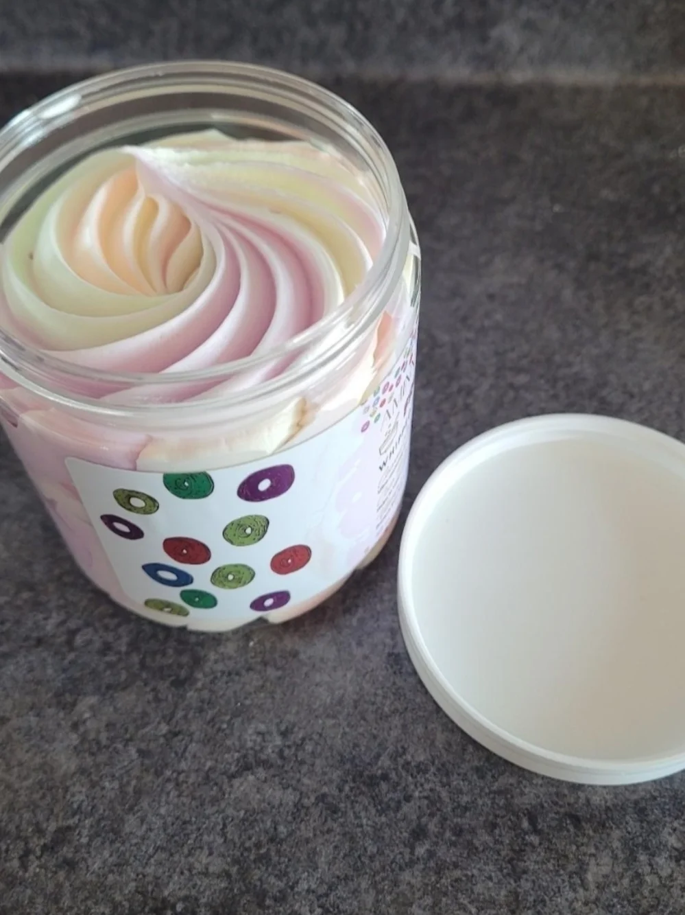 AMINNAH Fruit Loops Sugar Scrub.